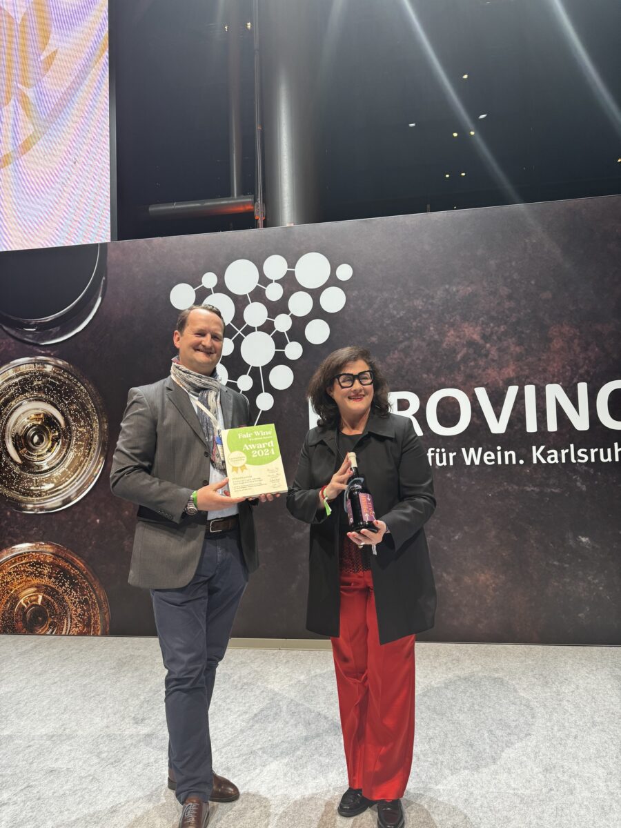 Award For Sustainable Wine Concept