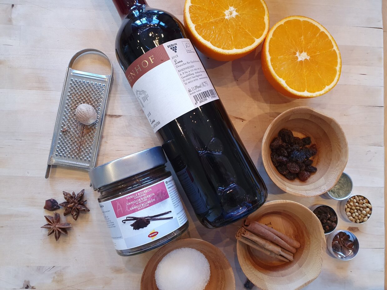 Bild Von Glühwein-Zutaten