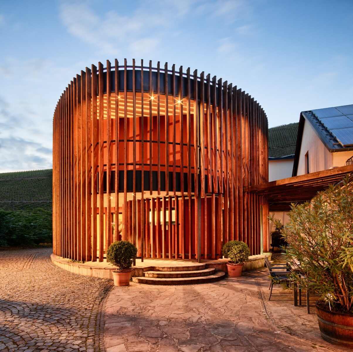 Nachhaltiges Bauen - Weingut Regnery, Klüsserath