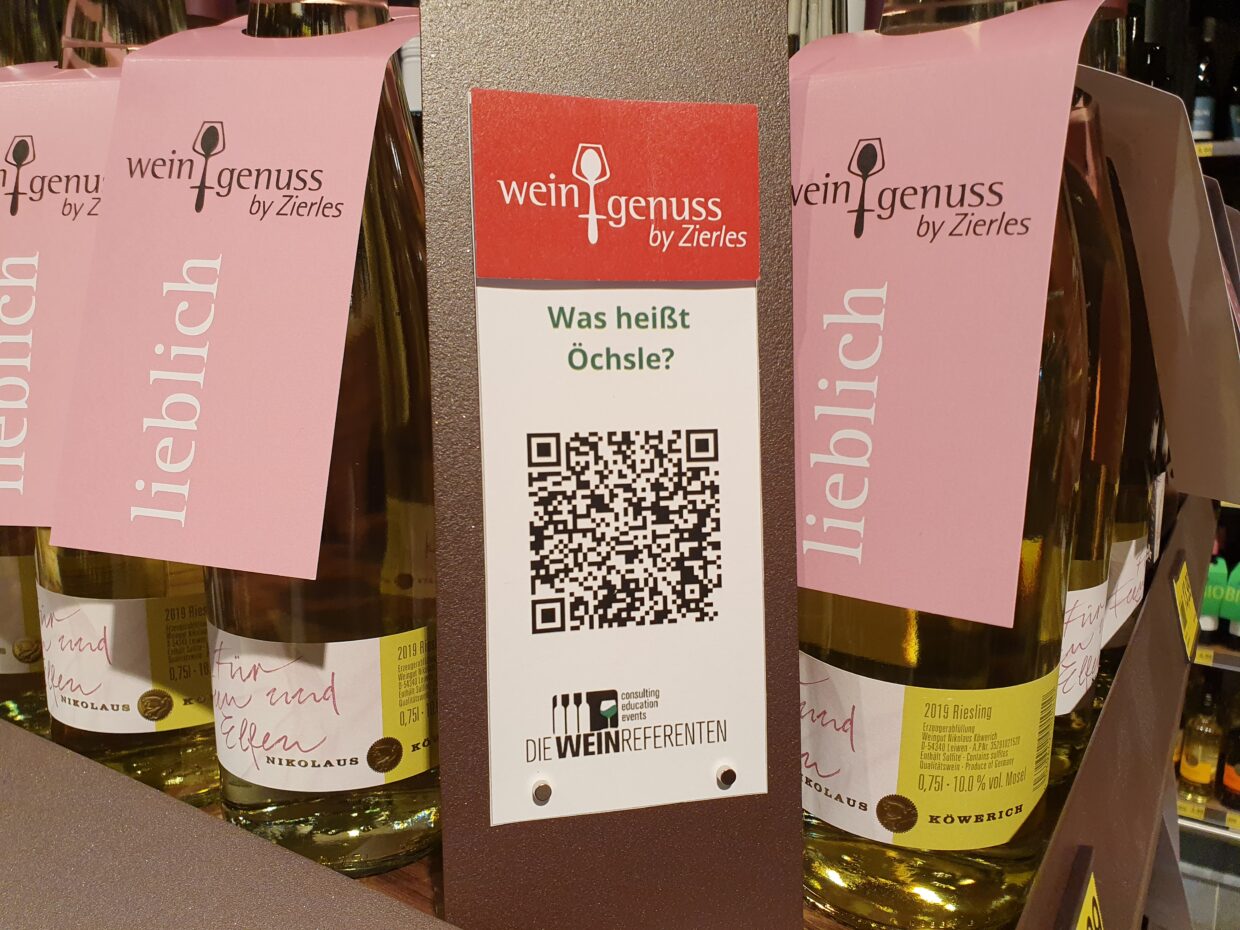 Kundeninformation Per Qr-Code
